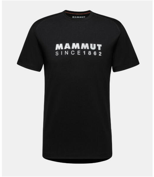 MAMMUT Trovat T-Shirt Men Logo Mărime: M / Culoare: negru (Tricou barbati)  - Preturi