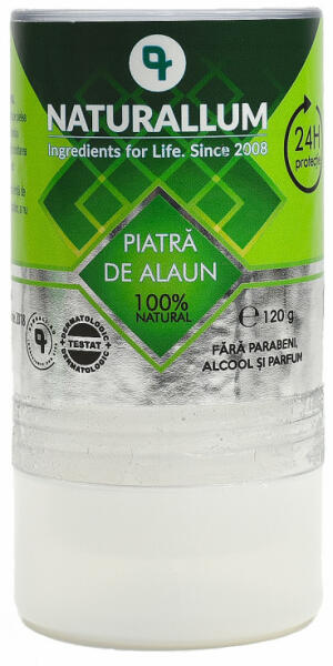 Naturallum Piatra de Alaun roll-on 120 g (Deodorant) - Preturi