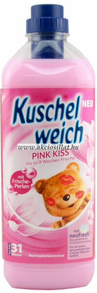 Vásárlás: Kuschelweich Pink Kiss öblítő 1 l Textilöblítő árak  összehasonlítása, PinkKissöblítő1l boltok