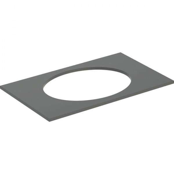 Selnova Square mosdópult 79, 1x47, 5 cm, matt láva 502.865. 00.1 (502.865.00.1) - szaniteronline