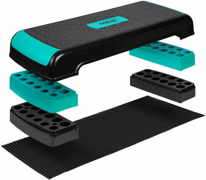 Neo Step Neo Sport Banca aerobic Step Up Basic cu 3 niveluri de inaltime Neo ...