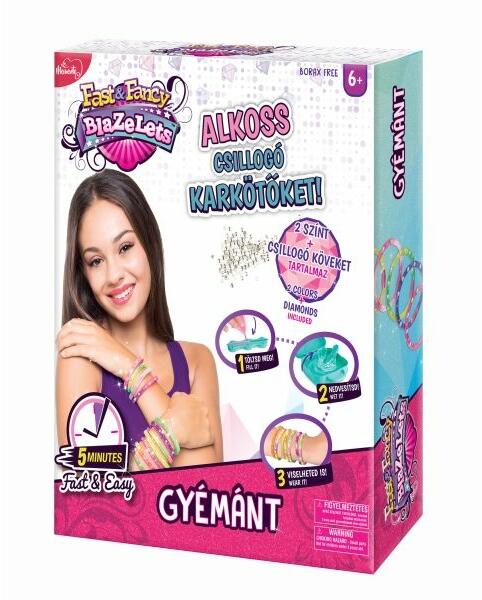 Fast and Fancy karkötőkészítő készlet - gyémánt (MMBLZ106)