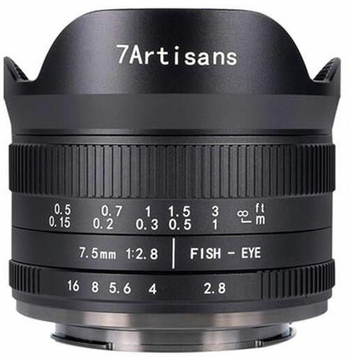 7.5mm f/2.8 Mark II RF mount (A306B-II)