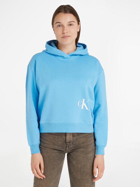 Calvin Klein Hanorac Calvin Klein Jeans | Albastru | Femei | XS - bibloo -  418,00 RON (Pulover dama) - Preturi