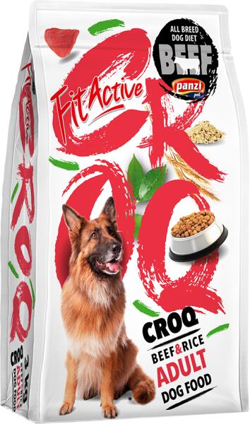 FitActive CROQ Premium Beef & Rice 3 kg