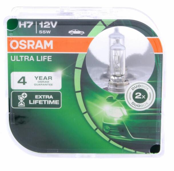 Vásárlás: OSRAM ULTRA LIFE H7 55W 12V 2x (64210ULT-HCB) Autó izzó árak  összehasonlítása, ULTRA LIFE H 7 55 W 12 V 2 x 64210 ULT HCB boltok
