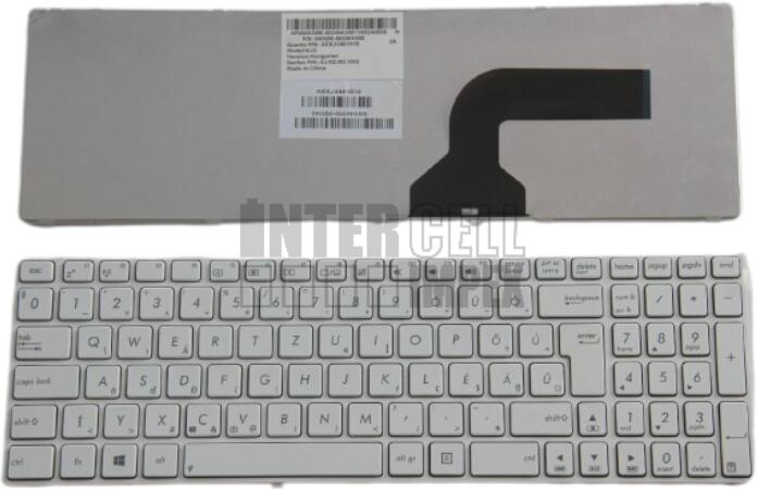 Vásárlás: ASUS A52F fehér magyar (HU) laptop/notebook billentyűzet Egyéb  számítógép, notebook alkatrész árak összehasonlítása, A 52 F fehér magyar  HU laptop notebook billentyűzet boltok