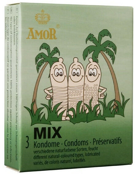 Amor Prezervative cu Striatii Amor Mix (Prezervativ) - Preturi