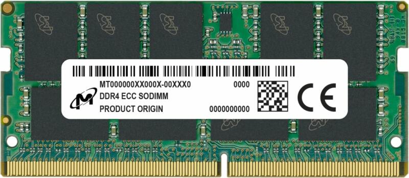 16GB DDR4 3200MHz MTA9ASF2G72HZ-3G2R