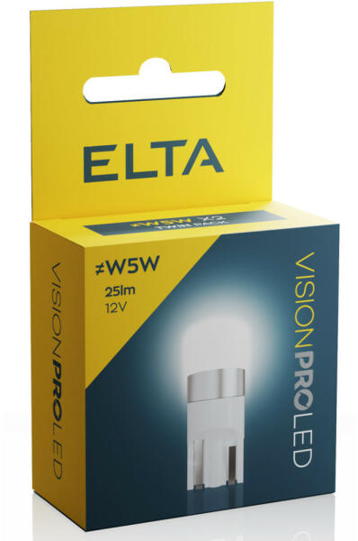 Vásárlás: elta Vision Pro W5W LED jelzőizzó 12V 1W, 2db/csomag (EB8501TR)  Autó izzó árak összehasonlítása, Vision Pro W 5 W LED jelzőizzó 12 V 1 W 2  db csomag EB 8501 TR boltok