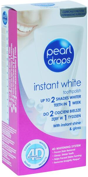 Vásárlás: Pearl Drops Instant White & Shine fogkrém, 50 ml (8571013008)  Fogkrém árak összehasonlítása, Instant White Shine fogkrém 50 ml 8571013008  boltok