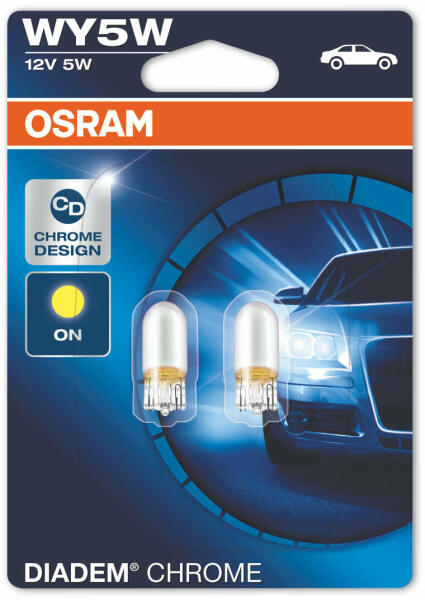 Vásárlás: OSRAM DIADEM CHROME WY5W 5W 12V 2X (2827DC-02B) Autó izzó árak  összehasonlítása, DIADEM CHROME WY 5 W 5 W 12 V 2 X 2827 DC 02 B boltok