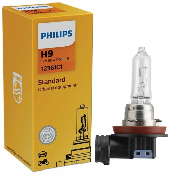 Vásárlás: Philips Standard H9 65W 12V (12361C1) Autó izzó árak  összehasonlítása, Standard H 9 65 W 12 V 12361 C 1 boltok