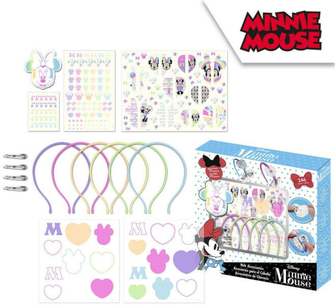 Disney Minnie hajpánt szett 246 db-os (EWA21603WD)