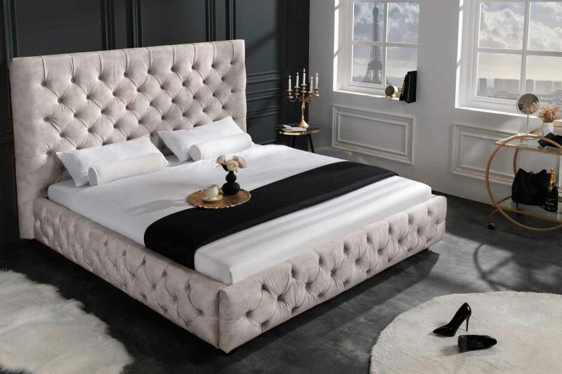 Vásárlás: LuxD Design ágy Laney 180 x 200 cm pezsgő bársony Ágy, ágykeret  árak összehasonlítása, DesignágyLaney180x200cmpezsgőbársony boltok