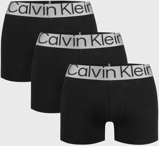 Calvin Klein 3PACK boxeri Calvin Klein Steel Coton negru S (Chilot barbati)  - Preturi