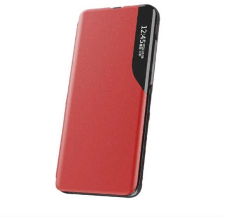 UIQ Husa tip carte cu inchidere magnetica pentru iPhone 12 Pro Max, Rosu ( Husa telefon mobil) - Preturi