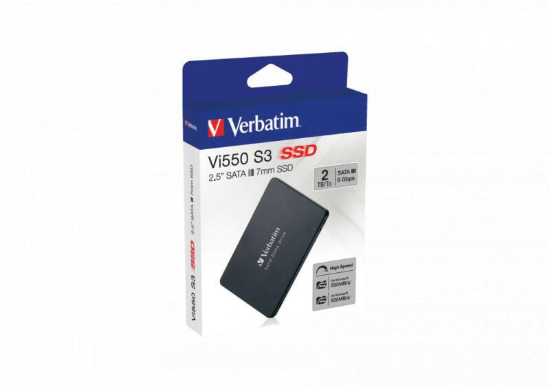 Vásárlás: Verbatim Vi550 S3 2.5 2TB SATA3 (49354-483) Belső SSD meghajtó  árak összehasonlítása, Vi 550 S 3 2 5 2 TB SATA 3 49354 483 boltok