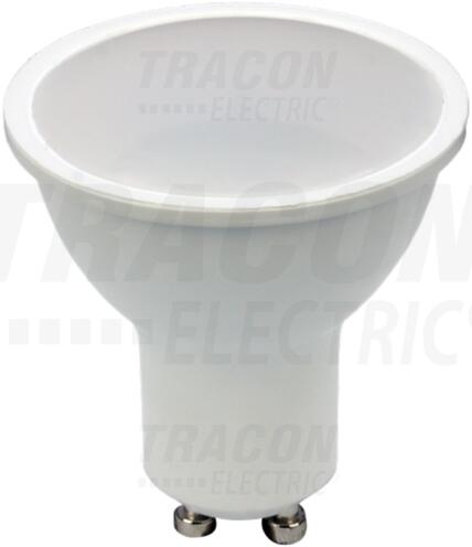 Fényerő-szabályozható SMD LEDspot fényforrás 230 VAC, 50 Hz, GU10, 7 W, 450 lm, 6500 K, 120°, EEI=G (SMDDGU107CW)