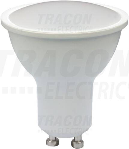 Fényerő-szabályozható SMD LEDspot fényforrás 230 VAC, 50 Hz, GU10, 7 W, 450 lm, 4000 K, 120°, EEI=G (SMDDGU107NW)