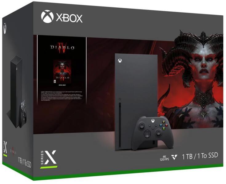 Microsoft Xbox Series X 1TB + Diablo IV vásárolj már 189 480 Ft-tól