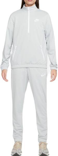 Nike Trening tenis bărbați "Nike Sportswear Sport Essentials Track Suit -  light smoke grey/white (Trening barbati) - Preturi