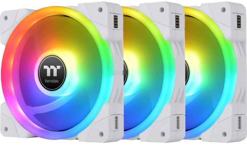 SWAFAN EX12 RGB White TT Premium Edition (CL-F161-PL12SW-A)