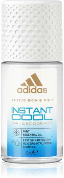Adidas Active Skin & Mind Instant Cool roll-on 50 ml dezodor vásárlás,  olcsó Adidas Active Skin & Mind Instant Cool roll-on 50 ml izzadásgátló  árak, akciók