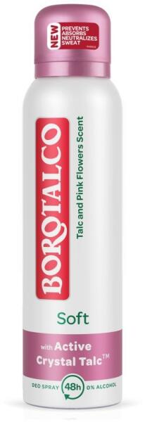 Soft Crystal Talc and Pink Flowers deo spray 150 ml