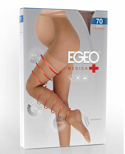 Egeo Ciorapi de gravide cu compresie graduala Egeo 70 den (Ciorapi mamici)  - Preturi