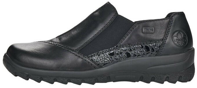 RIEKER Pantofi dama, Rieker, L7178-00-Negru, casual, piele naturala,  impermeabil, cu talpa joasa, negru (Marime: 41) (Pantof dama) - Preturi