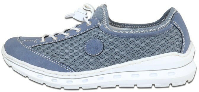 RIEKER Pantofi dama, Rieker, L22M6-14-Albastru, casual, piele ecologica, cu  talpa joasa, albastru (Marime: 37) (Pantof dama) - Preturi