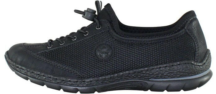 RIEKER Pantofi dama, Rieker, N22M6-00-Negru, casual, piele ecologica, cu  talpa joasa, negru (Marime: 41) (Pantof dama) - Preturi