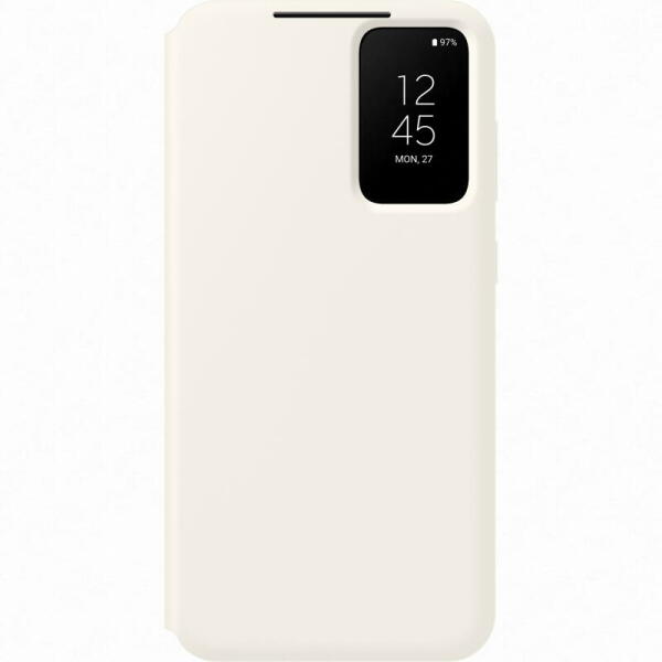 Galaxy S23 Plus Smart Flip tip View Wallet case crem (EF-ZS916CUEGWW)