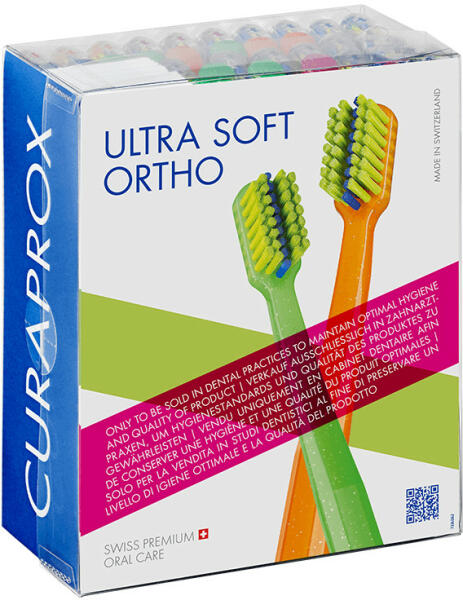 Vásárlás: CURAPROX CS 5460 Ortho ultra soft fogkefe fogorvosi kiszerelés  36db Fogkefe árak összehasonlítása, CS 5460 Ortho ultra soft fogkefe  fogorvosi kiszerelés 36 db boltok