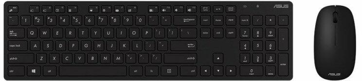 W5000 KEYBOARD+MOUSE/BK/HU