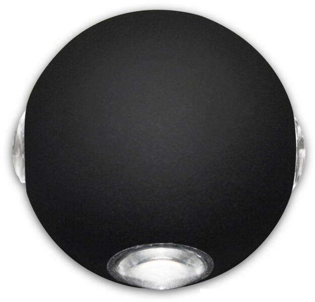 Vásárlás: IsoLED kültéri fel/le világító fali LED lámpa, fekete, 4x1W 350lm  3200K IP54 113989 (113989) Kültéri lámpa árak összehasonlítása, kültéri fel  le világító fali LED lámpa fekete 4 x 1 W 350