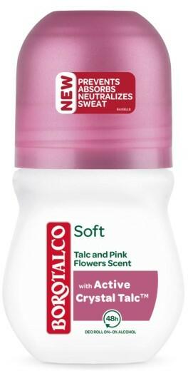 Soft Crystal Talc roll-on 50 ml