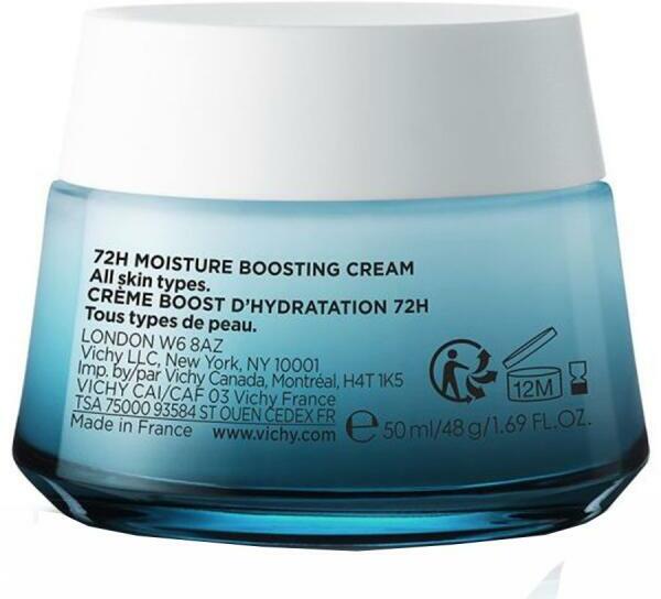 Könnyű hidratáló arckrém - Vichy Mineral 89 Light 72H Moisture Boosting  Cream 50 ml