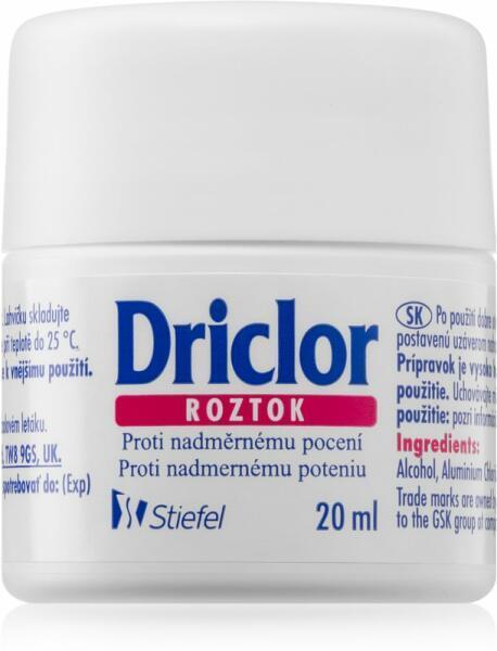 Driclor Unisex Antiperspirant roll-on 20 ml dezodor vásárlás, olcsó Driclor  Unisex Antiperspirant roll-on 20 ml izzadásgátló árak, akciók