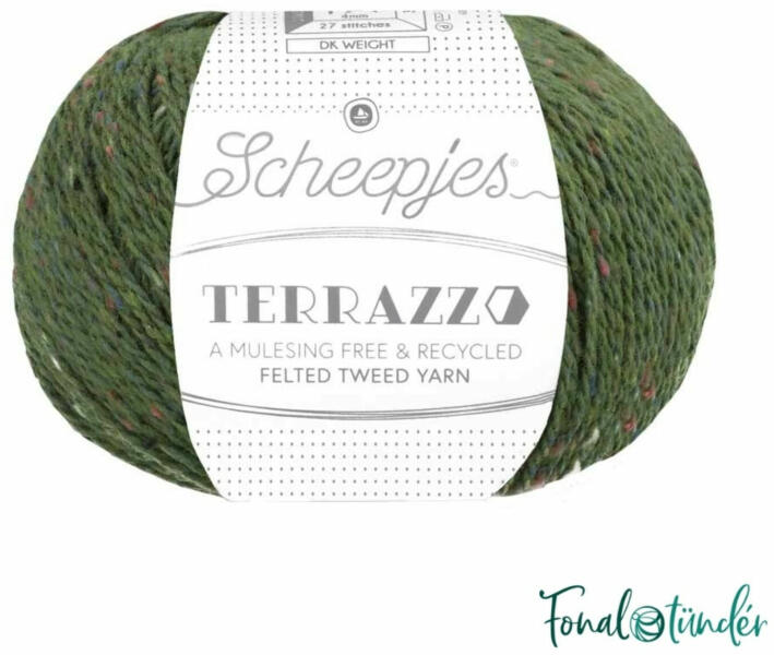 Vásárlás: Scheepjes Terrazzo 710 Pera - sötétzöld gyapjú fonal Fonal árak  összehasonlítása, Terrazzo 710 Pera sötétzöld gyapjú fonal boltok