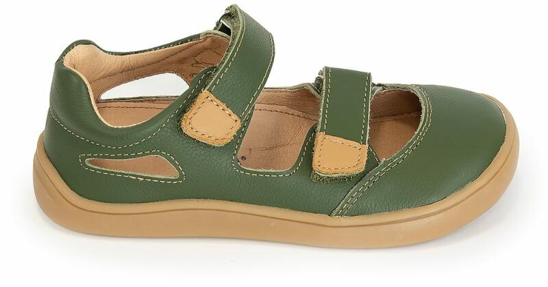 Protetika Sandale pentru băieți Barefoot TERY GREEN, Protetika, verde - 21 ( Sandale copii) - Preturi