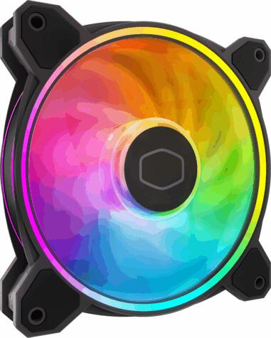 MasterFan MF120 Halo2 120mm PWM ARGB (MFL-B2DN-21NP2-R2)