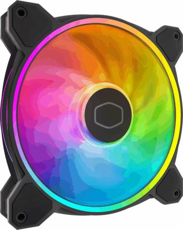 MasterFan MF140 Halo2 140mm PWM ARGB (MFL-B4DN-16NP2-R2)