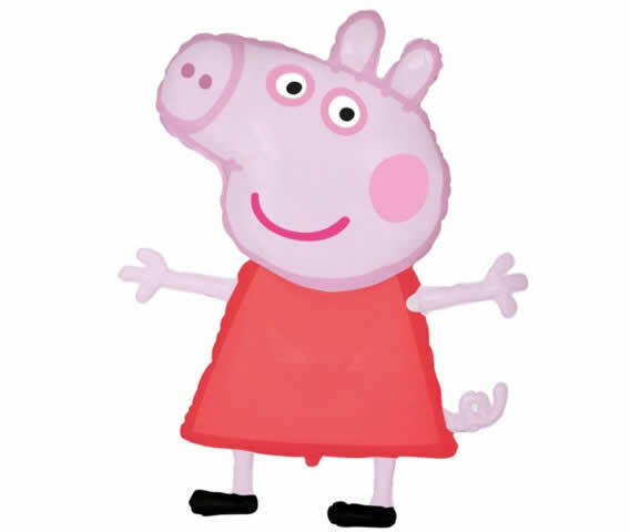 Fólia lufi, miniforma, Peppa Pig, 14