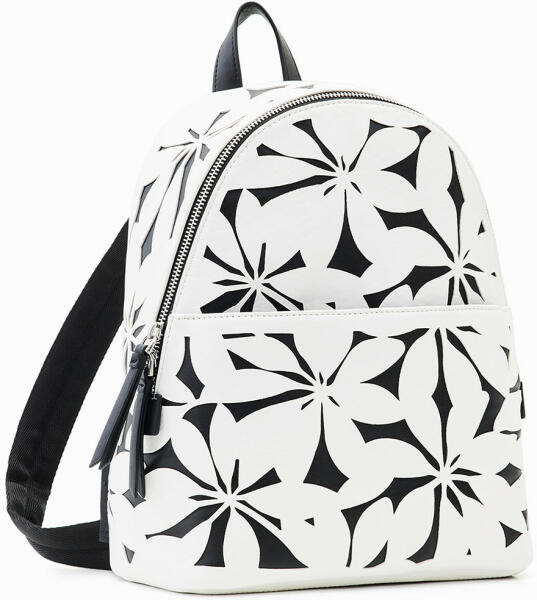 Vásárlás: Desigual fehér-fekete virágos női hátizsák (23SAKP231001U) Női  táska árak összehasonlítása, fehér fekete virágos női hátizsák 23 SAKP  231001 U boltok