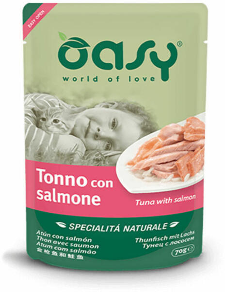Tuna with salmon pouch 70 g