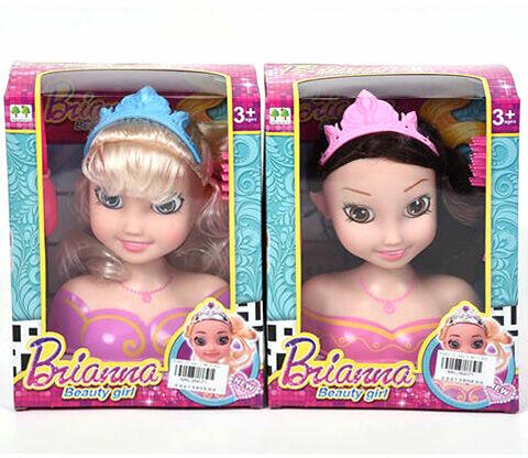 Vásárlás: Magic Toys Brianna fodrászolható babafej készlet kétféle  változatban (MKL384071) Fodrász játék árak összehasonlítása, Brianna  fodrászolható babafej készlet kétféle változatban MKL 384071 boltok