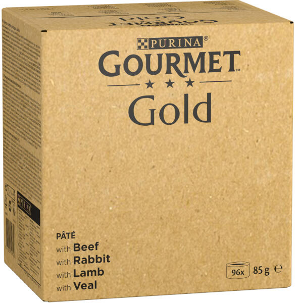 Gold beef, rabbit, lamb, veal 96x85 g