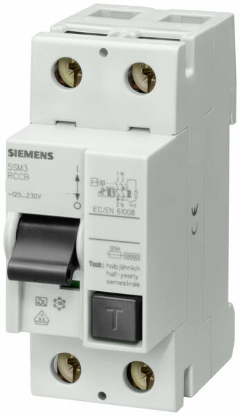 Vásárlás: Siemens 5SM3615-0KK áram-védőkapcsoló (Fi-relé), AC osztály, 2P,  125A, 300mA - 5SM36150KK - SENTRON (5SM3615-0KK / 5SM36150KK) Fi relé árak  összehasonlítása, 5 SM 3615 0 KK áram védőkapcsoló Fi relé AC osztály